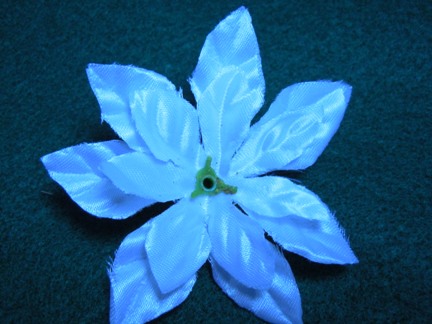 poinsettia pin craft